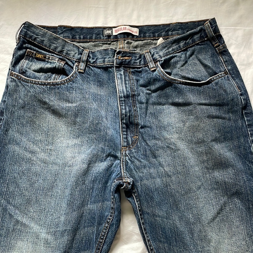 mens Lee Regular Straight Leg